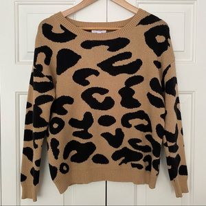Hashtag in trend Leopard Sweater